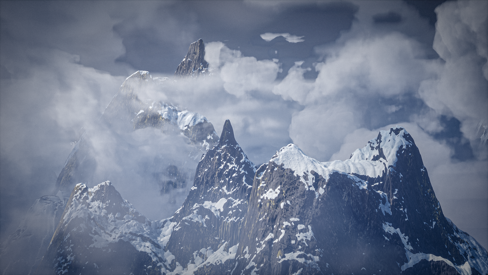 [FREE] Mountain Tops for Unreal Engine 5.3+