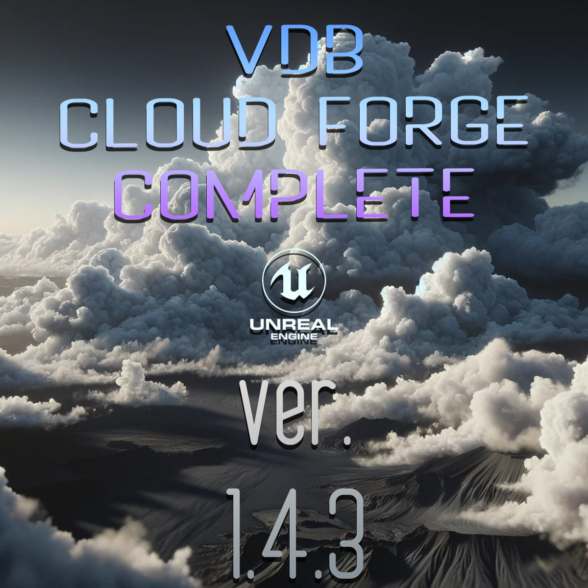 Cloud Forge 1.4.3 Complete Unreal Engine 5.3 - 5.4 VDB Clouds