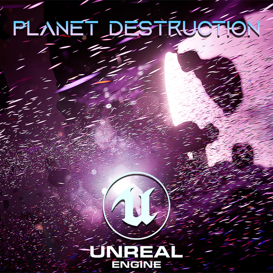 Cosmic Forge Planet Destruction - Unreal Engine 5