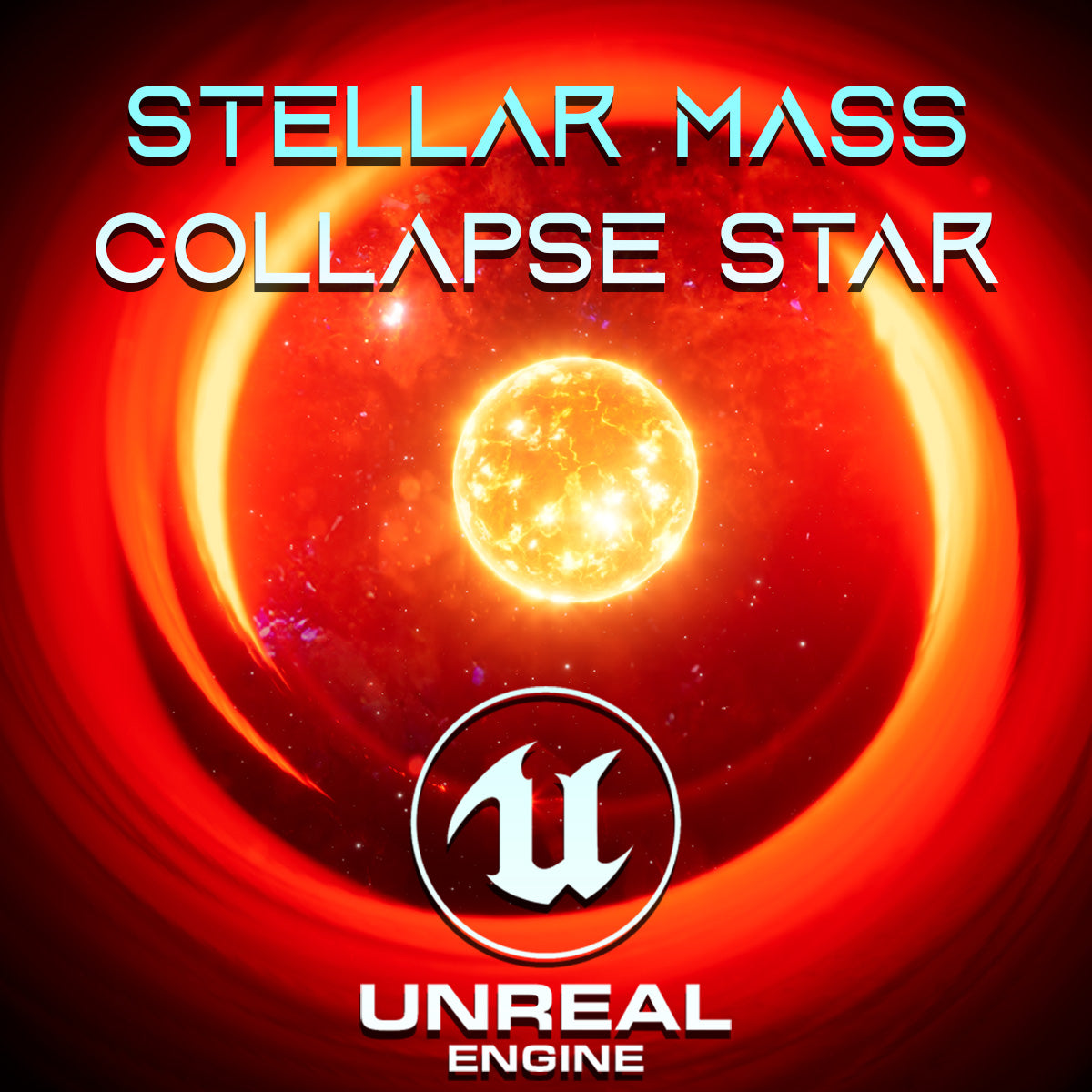 Cosmic Forge Advanced Volumetric Blackhole - Unreal Engine 5.1 - 5.3