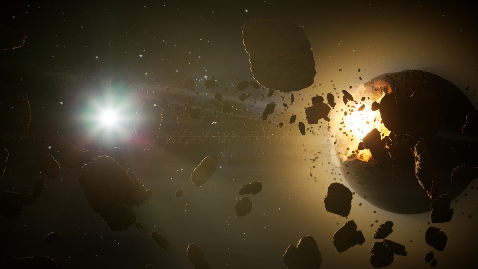 Cosmic Forge Planet Collapse - Unreal Engine 5